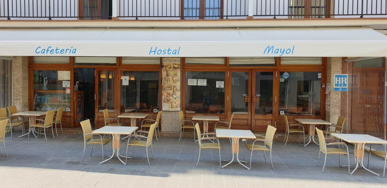 Hostal Mayol Santa Eularia des Riu Eksteriør bilde